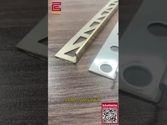 Metal Dekoratif Eksterior Corner Trim Edge Tile Trim Untuk Siding