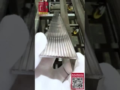 Non-Slip Stair Nosing Trim Stainless Steel Tile Stair Edge Trim Tahan Korosi