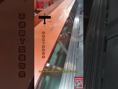 800kg/m stainless T-Trim diuji - Marine Grade Edge Guard dengan 20 tahun garansi air asin