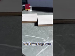 Snap-On Aluminium Trim for Wall Panels. Tutup Tanpa Celah + Perlindungan Sudut.