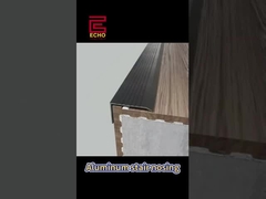Anti-Slip Aluminium Stair Nosing Tidak ada alur instalasi berhenti tersandung dalam 10 menit!