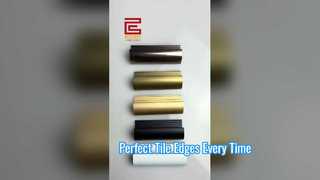 Trim Sudut Bulat Aluminium | Pelindung Sudut Dinding & Finishing Tepi Ubin