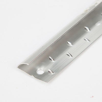 Perak Metal Aluminium Karpet Edge Trim 2m Edge Perlindungan Strip