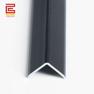 15mm Matt Hitam Bagian Luar Corner Tile Trim Aluminium Edge Protection Trim