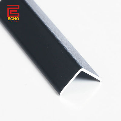Bentuk L Bagian Luar Sudut Aluminium Tile Trim 20mm Wall Tile Edge Trim Setelah Tile