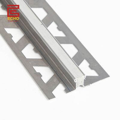 Perak Ekspansi Gerakan Joint Cover Strip Metal Flooring Transition Strip