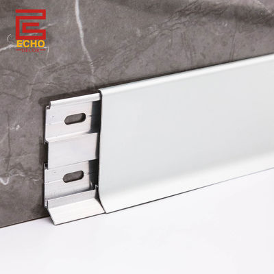 Interior 80mm Skirting Board Profil Putih Skirting Edge Trim