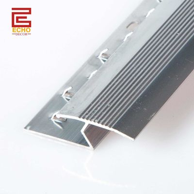 Home Anti Slip Karpet Trim Karpet Logam Untuk Jubin Transisi Strip