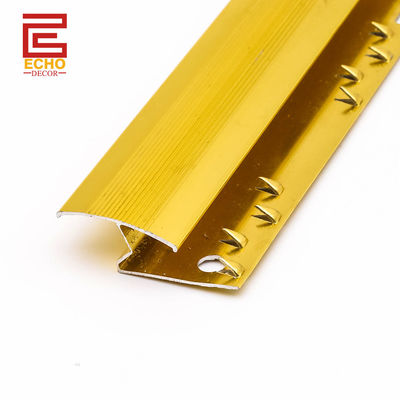 Karpet Lantai Aluminium Trim Metal Z Bar Karpet Untuk Laminasi Trim Long