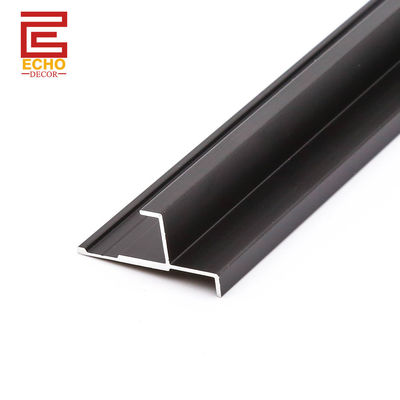 Dekoratif Interior Corner Wall Panel Trim 10mm Vinyl Wall Base Molding
