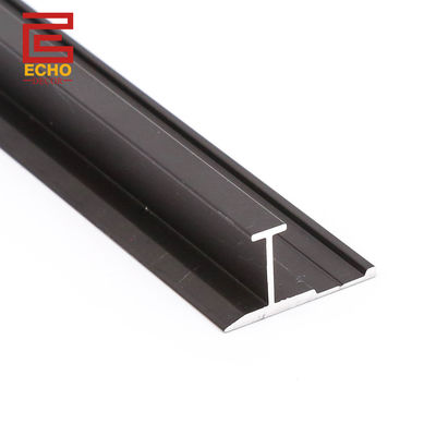 Panel Dinding Hitam Matte Memangkas Jahitan Panel Dinding Cetakan Multipanel 10mm
