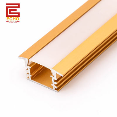 Desain modern yang ramping LED Profil Housing LED Linear Aluminium Profile