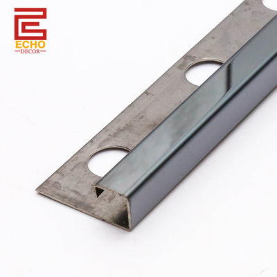 Rustless Steel Square Tile Trim Wall Edge Tile Trim Untuk Sudut Luar
