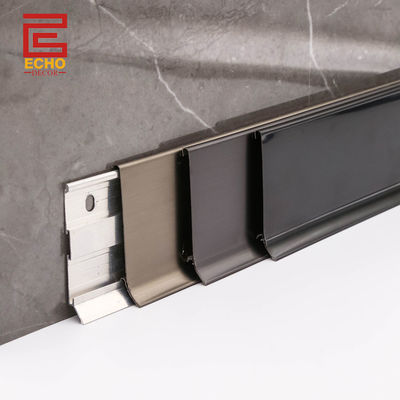 Langkah Cepat 100mm Modern Skirting Board Profil Australia Untuk Dinding