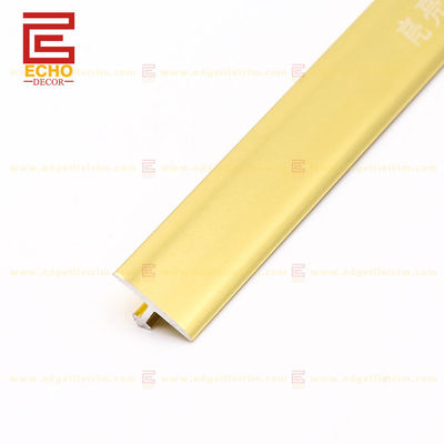 Anodized Aluminium Tile Trim T Channel Tile Edging Strip Untuk ubin