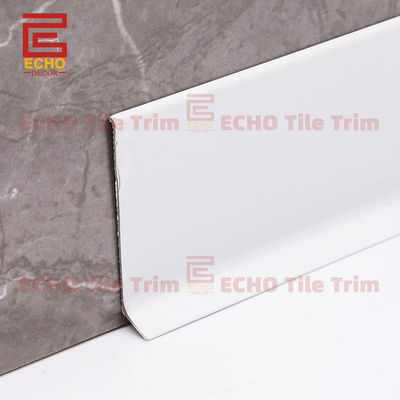 Profil Papan Skirting Putih Perekat Sendiri Profil Tutup Lantai Trim