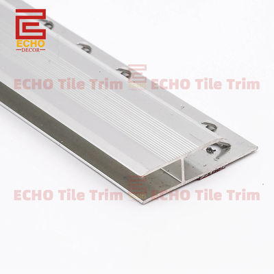 Fleksibel Laminate Untuk Karpet Trim Metal Joiner Transisi Strip 3m
