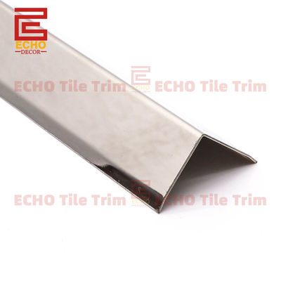 20mm Metal L Shape Tile Edge Strip Stainless Steel Tile Trim