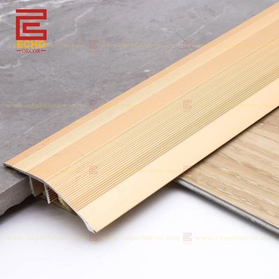 Metal Floor Transition Strip Disesuaikan Vinyl Untuk Tile Floor Reducer