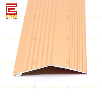 Anti-slip Self Adhesive Aluminium Reducer Floor Transition Strip Panjang 2-3m/Disesuaikan di Luar Corner Tile Trim