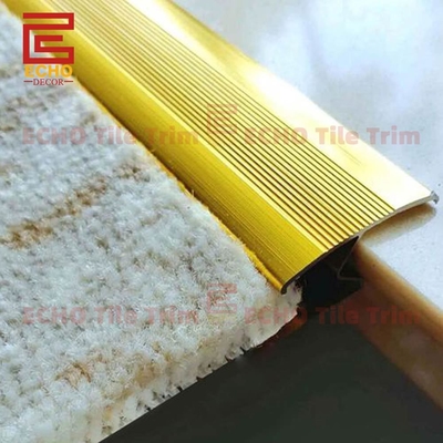 Trim Karpet Logam Trim Lantai Karpet Z Bars Untuk Pintu