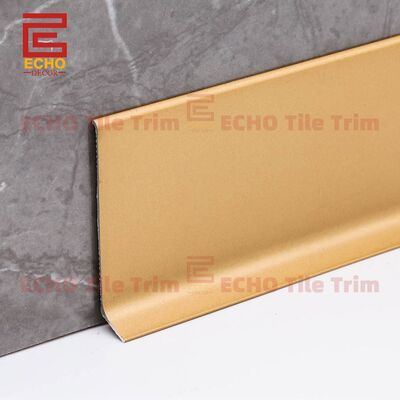 Interior Wall Skirting Board Covering Gold Skirting Board Profile 